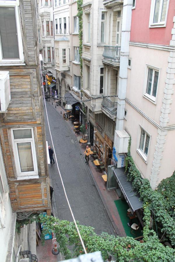 Apartmán Beyoglu Asmalimescit'Te Mobilyali Balkonlu Daire Istanbulská provincie Exteriér fotografie