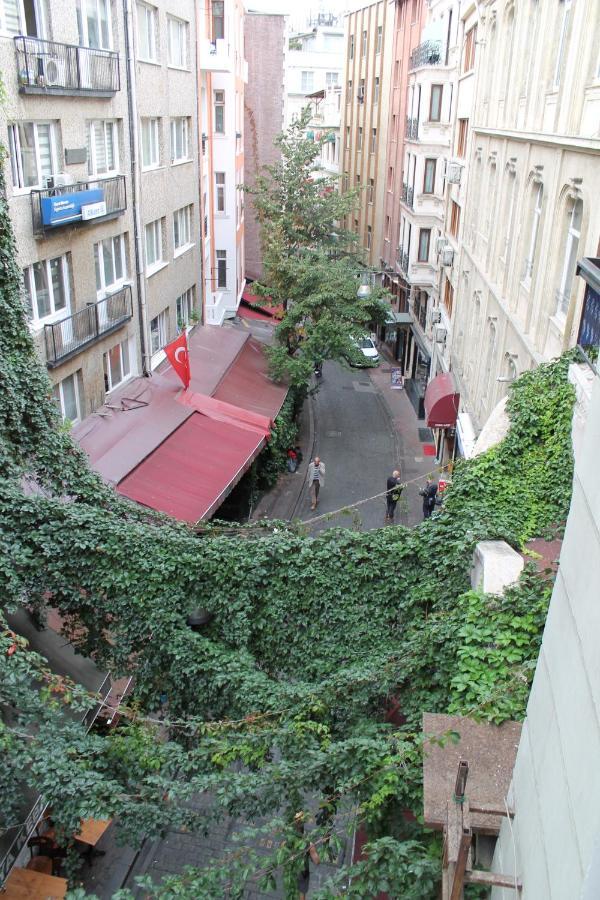 Apartmán Beyoglu Asmalimescit'Te Mobilyali Balkonlu Daire Istanbulská provincie Exteriér fotografie